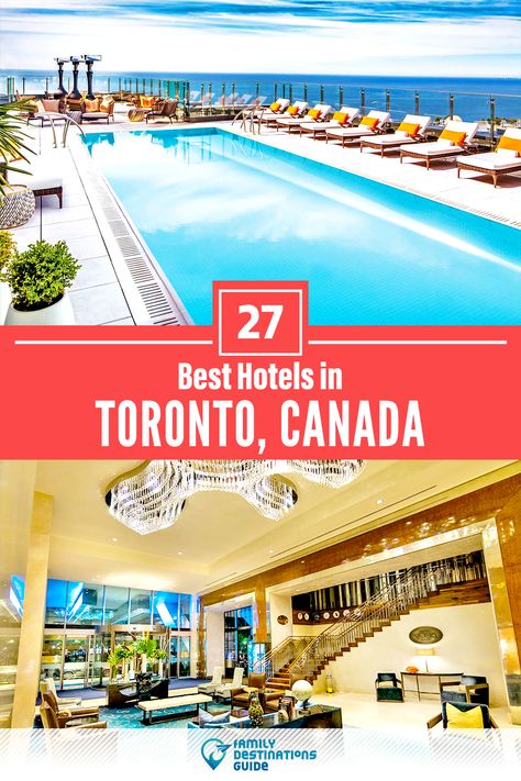 Want to see the best hotels in Toronto, Canada? We’re FamilyDestinationsGuide, and we’re here to help: From incredible luxury hotels and resorts, to nice budget hotels with a view, discover the BEST hotels to stay in Toronto - so you get memories that last a lifetime! #toronto #torontohotels #hotelsintoronto #besthotelsintoronto #hotelstostayintoronto Hotels In Toronto Canada, Toronto Activities, Toronto Vacation, Toronto Travel Guide, Toronto Hotels, Visit Toronto, Vacation 2023, Canada Trip, Toronto Travel