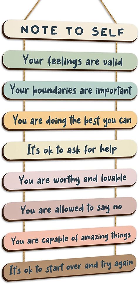 Affirmations Wall Decor, Counselling Room, Health Reminders, Psychology Office, Counseling Office Decor, Affirmations Wall, Art Psychology, Therapist Office Decor, Mental Health Posters