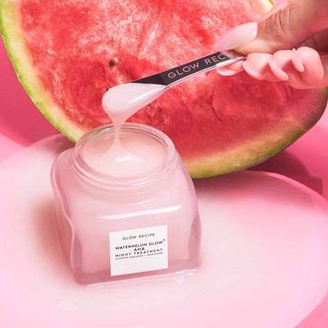 Watermelon Glow Sleeping Mask, Overnight Face Mask, Exfoliating Mask, Sephora Skin Care, Glowing Skincare, Quick Diy, Watermelon Recipes, Hydrating Mask, Oily Skin Care