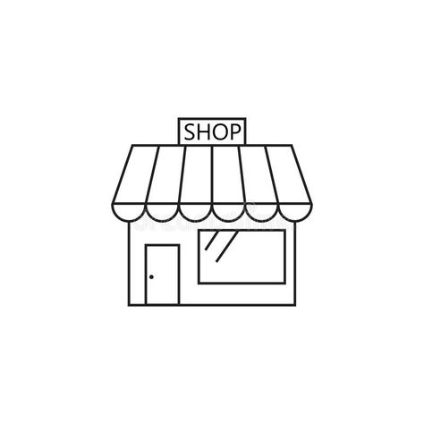 Store line icon, market outline vector logo illustration, linear. Pictogram isol , #sponsored, #market, #outline, #vector, #Store, #line #ad Foodstuffs Logo, City Outline, Inside Out Emotions, Variety Store, Fun List, Store Icon, Minimalist Icons, Shop Illustration, Retail Logo