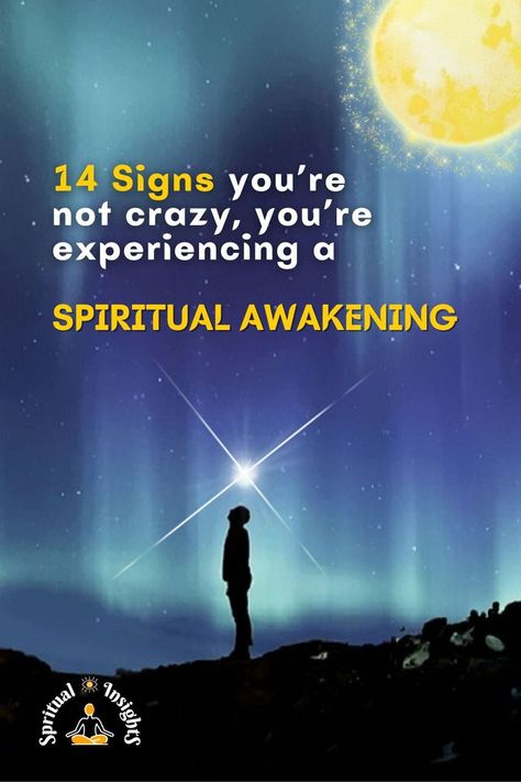 14 Signs You’re Not Crazy, You’re Experiencing a Spiritual Awakening What Is A Spiritual Awakening, Signs Of Spiritual Awakening, Spiritual Guidance Signs, Witchy Protection, Spiritual Awakening Art, Spiritually Awakened, New Age Spirituality, Spirit Guides Meditation, Spiritual Signs