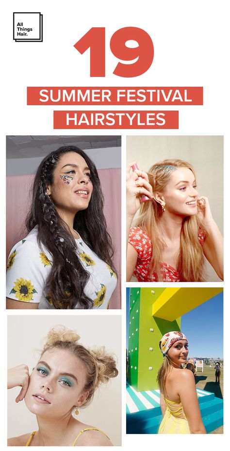 We’ve been keeping tabs on all of this year’s biggest festival hair trends and have put together an edit of our absolute favourites. The best part? We’ve made sure they’re all easy enough to recreate! #hairtrends #festival #festivalbeauty #festivalhairstyles #festivalseason Festival Hair Plaits, Summer Festival Hair, Easy Festival Hairstyles, Festival Hair Trends, Easy Festival Hair, Festival Hairstyles, French Braid Styles, Festive Hair, Hair Necklace