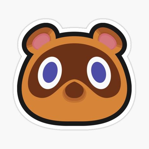 Animal Crossing Stickers | Redbubble Tommy Animal Crossing, Animal Crossing Stickers, Animal Crossing Tom Nook, Happy Home Designer, City Folk, Animal Crossing Characters, Animal Crossing Villagers, Pokemon Coloring, Animal Crossing Pocket Camp