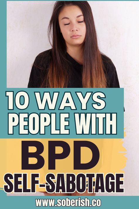 Are you tired of feeling helpless in the face of your Borderline Personality Disorder (BPD)? Gain the upper hand on self-sabotage and take control of your life. Discover the signs, the reasons and the remedies for overcoming BPD self-destructive tendencies and embrace a life filled with confidence and stability. Boarderline Personally, Boderline Personality Disorder, Bpd Symptoms, Radical Acceptance, Racing Thoughts, Take Control Of Your Life, Borderline Personality, Feeling Helpless, Why Do People