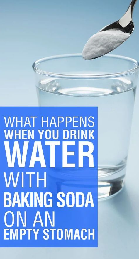 What Happens When You Drink Water with Baking Soda on an Empty Stomach Drinking Baking Soda, Cleaning Essentials, Baking Soda Water, Anti Dieting, Baking Soda Uses, Detox Smoothie, What Happens When You, Natural Medicine, Detox Drinks