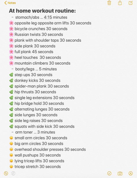 This is pin shares a easy workout routine that can be done in the comfort of your own home. It targets you stomach, legs, bottom and arms. At Home Workout Routine, Stomach Abs, Workout Easy, Home Workout Routine, Week Workout, Arm Lift, At Home Workout, Workout Plan For Beginners, Bicycle Crunches