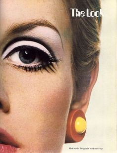 60s Hair And Makeup, Mod Makeup, 1960s Makeup, Colleen Corby, 60s Makeup, 1960s Hair, 70s Makeup, 60s Hair, Retro Makeup