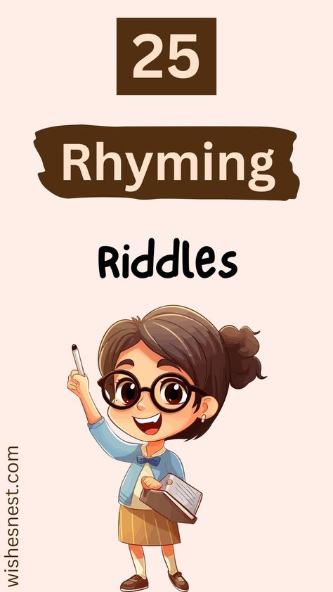 Unleash your wit with our collection of 25 Rhyming Riddles! 🎭 Perfect for family fun or a challenging game night, these clever puzzles are designed to test your reasoning and rhyme skills. Explore our blog for tips on solving riddles and more interactive content. Ready to become a riddle master? Visit us now! Rhyming Riddles, Riddles To Solve, Challenging Games, Creative Challenge, Language Skills, Game Night, Your Brain, Riddles, Family Fun