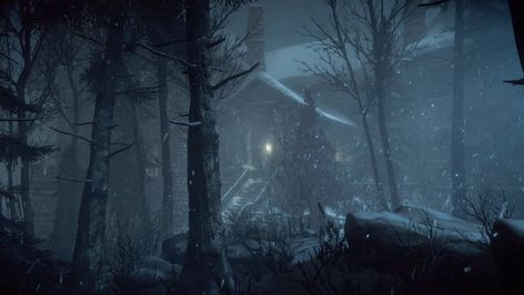 Until Dawn ©Supermassive Games Until Dawn Game, Josh Washington, Cabin Woods, Supermassive Games, Beyond Two Souls, Cabin In The Mountains, Fatal Frame, Until Dawn, Best Video Games