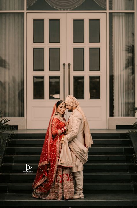 Puneet + Nikhil The Cinestyle India is one of the best candid wedding photographers in Chandigarh and you are invited to view our wedding photography portfolio also #photography #photoshoot #weddingphotography #punjabicouples #amritsar #sikhcouple #weddingdress #ludhiana #wedding #couplegoals #preweddingshoot #bridalshoot #weddinginspiration @cinestyleindia Punjabi Wedding Couple Poses, India Wedding Couple Poses, Indian Marriage Photography, Wedding Candid Photos, Wedding Couple Poses Photography Indian, Indian Bride And Groom Photography, Mehendi Pics, Reception Poses, Candid Photography Wedding