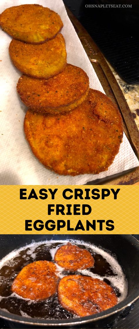 Gluten Free Fried Eggplant, Egg Plant Fried, Deep Fried Eggplant Recipes, Fried Aubergine Recipe, Easy Egg Plant Recipes, How To Cook Egg Plant Recipes, Eggplant Recipes Fried, Oven Fried Eggplant Recipes, How To Make Eggplant Recipes