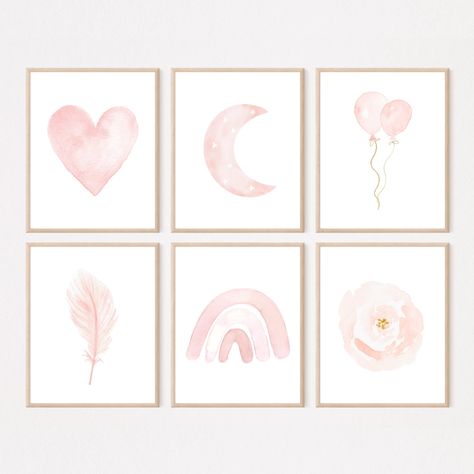 Bunny Nursery Girl, Blush Nursery Decor, Pink Baby Room, Blush Nursery, Nursery Girl, Pink Nursery Decor, Bunny Nursery