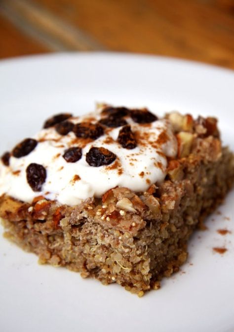 Apple Cinnamon Quinoa Bake Peanut Pie Recipe, Apple Cinnamon Quinoa, Cinnamon Quinoa, Peanut Pie, Quinoa Breakfast, Tomato Tart, Desserts Vegan, Pie Tops, Paleo Breakfast