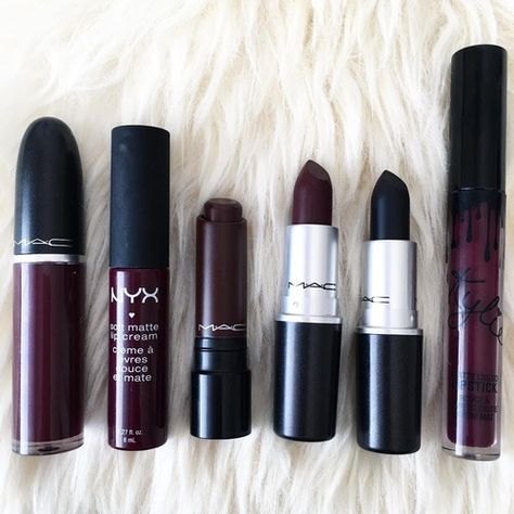 Burgundy Lipstick, Swag Makeup, Dope Makeup, Makijaż Smokey Eye, Fancy Makeup, Edgy Makeup, Goth Makeup, Dark Makeup, Alt Girl