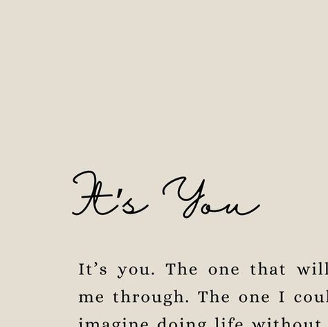 It’s Only Words by Amy 🤍✨ on Instagram: "Always 🤍✨

It’s you. The one that will get me through. The one I couldn’t imagine doing life without. The one I choose with no question or doubt. The one that makes the possibility of magic feel true. It’ll always be, has always been. You. #poetry #marriage #itsalwaysbeenyou #ichooseyou" Anniversary Wishes, I Choose You, August 12, Always You, I Choose, Choose Me, Always Be, The One, Poetry