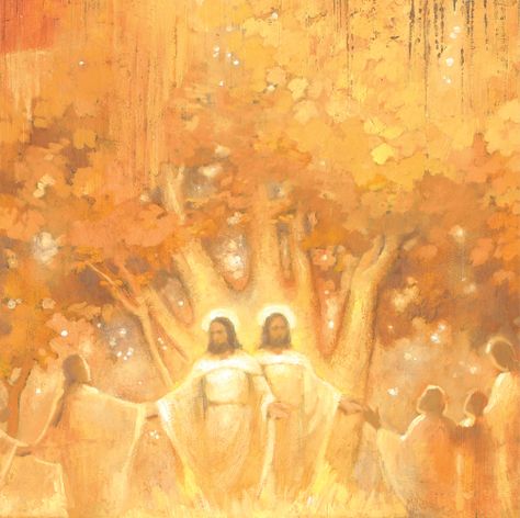 What is the celestial kingdom like? Celestial Kingdom, Gospel Art, Doctrine And Covenants, Lds Art, Jesus Painting, Object Lessons, Jesus Art, Daughter Of God, Family Relationships