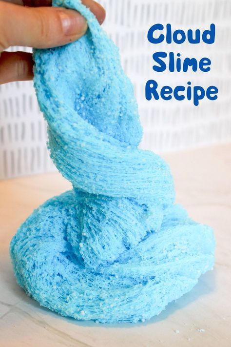 Experience the magic of cloud slime with our easy guide! Learn to make stretchy, fluffy slime at home for endless fun and creativity. Cloud Slime Recipe With Shaving Cream, Slime Recipe Cloud, Cloud Slime Recipe Easy, Diy Slime Recipe 2 Ingredients, No Activator Slime Recipe, How To Make Cloud Slime, Cloud Slime Recipe, Homemade Slim, Simple Slime Recipe