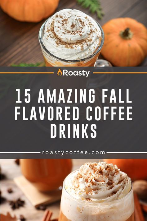 September Coffee Drinks, Fall Coffee Flavors, Seasonal Coffee Drinks, Fall Coffee Recipes, Fall Coffee Drinks, Fall Drink Recipes, Drinks Starbucks, Nespresso Recipes, Fall Drink