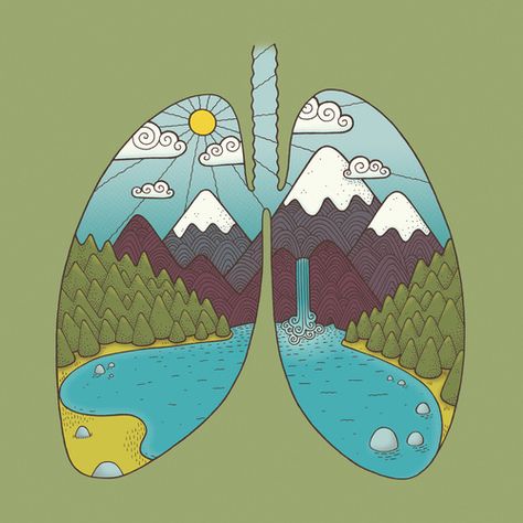 When I say that I can't breathe right here.... this is what I mean.  There is *nothing* like mountain air.  <3 Mountain Life, The Mountains Are Calling, 판타지 아트, Fantasy Illustration, Back To Nature, Lungs, Pics Art, Anthropology, Go Outside