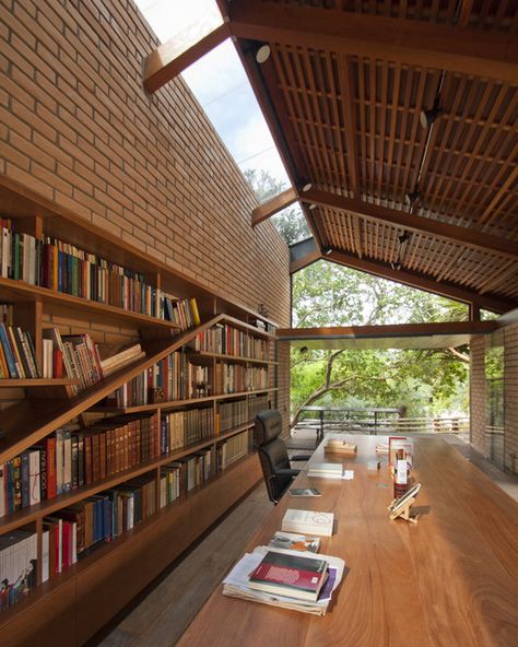 Library Garden, Home Library Design, Home Libraries, Library Design, Home Library, Book Shelf, House Inspo, Dream Home Design, 인테리어 디자인