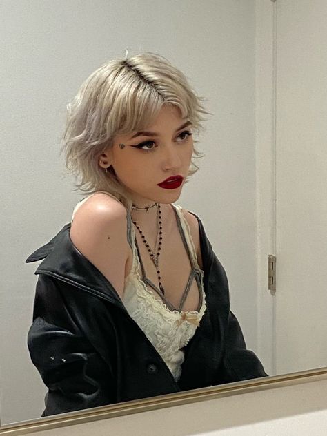 Kailee Morgue, Hair Inspiration Short, Social Event, Mullet Hairstyle, Short Hair Haircuts, Short Blonde Hair, Cut My Hair, Hair Inspo Color, Dream Hair