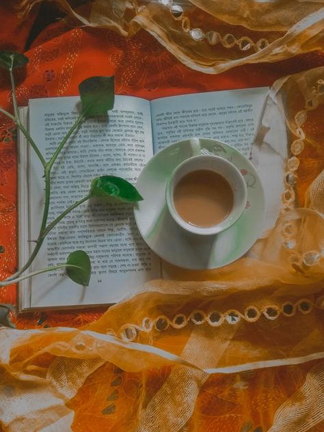 Tea Asthetic Pics, Bengali Books Aesthetic, Tea Asthetic Picture, Bengali Culture Aesthetic, Assamese Food, Desi Photoshoot, Bangla Aesthetic, Bengali Aesthetic, Photography Tea