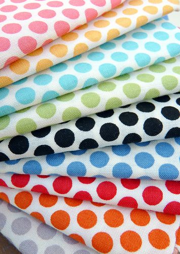 Red Pepper Quilts, Polka Dot Party, Dot Fabric, Polka Dot Fabric, Pretty Fabric, Sewing Material, Fabulous Fabrics, Red Pepper, Sewing Room