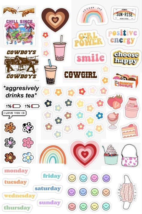 Tatuaje Hello Kitty, Stiker Macbook, Penanda Buku, Preppy Stickers, Happy Stickers, Cute Laptop Stickers, Iphone Case Stickers, Tumblr Stickers, Buku Skrap