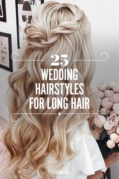 Our brides with the Rapunzel strands, there’s no need to go running to the salon, begging for a pre-wedding chop. Check out these 25 gorgeous wedding hairstyles for long hair instead. Wedding Hairstyles For Bride Long Hair, Wedding Hairstyles With No Veil, Bride Hairstyles For Long Hair Blonde, Long Hairstyles Down For Wedding, Waist Length Wedding Hair, Long Hair Hairstyles Wedding, Big Hairstyles For Long Hair, Hairstyle Wedding Long Hair, Wedding Hair For Long Thick Hair Brides