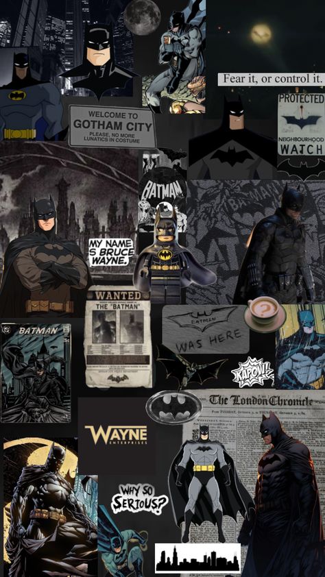 Batman Newspaper Wallpaper, Joker And Batman Wallpaper, Batman Halloween Wallpaper, Batman Spiderman Wallpaper, Batman Collage Wallpaper, Batman Aesthetic Wallpaper Iphone, Bat Man Wallpepar, Cute Batman Wallpaper, Comic Wallpaper Aesthetic