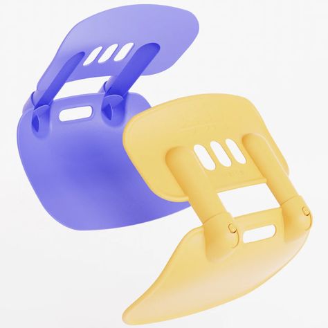 bold is a foldable legless chair concept that will have you rocking on the floor - Yanko Design Legless Chair, Chair Concept, Foldable Furniture, Foldable Chairs, Indian Furniture, Play Structure, Plastic Furniture, Seat Design, Yanko Design