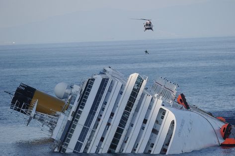 http://www.boston.com/bigpicture/2012/01/costa_concordia_cruise_ship_ru.html Italian Cruises, Costa Concordia, Coast Of Italy, Luxury Cruise Ship, Cruise Liner, Mediterranean Cruise, Luxury Cruise, Italy Photo, Shipwreck