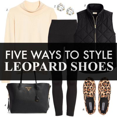 Leopard Skin Shoes Outfits, What To Wear With Cheetah Print Shoes, Black Pants Leopard Shoes Outfit, Style Leopard Shoes, Outfits With Leopard Sneakers, Leopard Print Flats Outfit Work, What To Wear With Animal Print Shoes, Leopard Shoes Outfit Fall, Leopard Print Shoes Outfit Flats