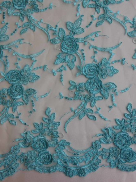 Turquoise Lace, Turquoise And Pink, The Modern Bride, Lace Embroidery, Modern Bride, Bridal Lace, Pink Lace, Vintage Lace, Fabric Samples