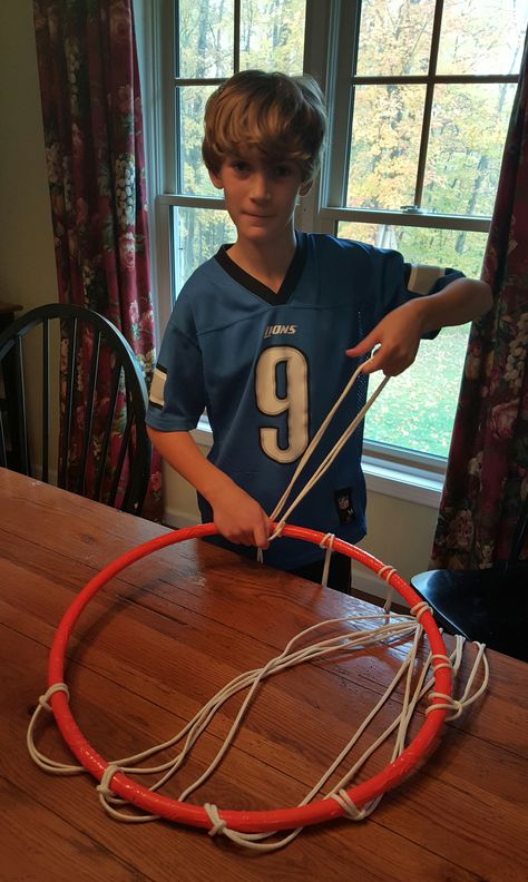 Basketball Hoop Costume, Homemade Basketball Hoop, Trunk Or Treat Basketball Theme, Basketball Trunk Or Treat Ideas, Basketball Costume Ideas, Basketball Trunk Or Treat, Basketball Halloween Costume, Basketball Player Costume, Diy Basketball Hoop