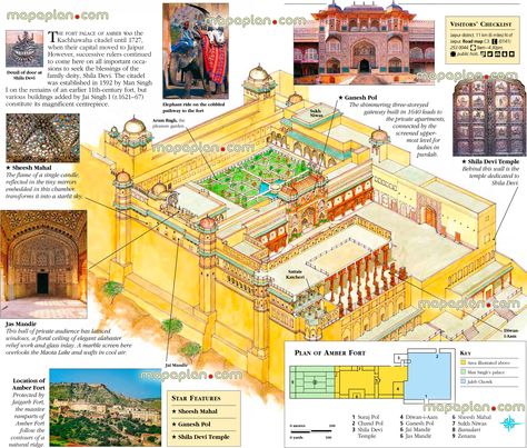 amber fort jaipur region complete full hd plan free download interactive amer fort visitors guide central area tourist information offline downloadable virtual interactive hd plan overview trip highlightss Jaipur top tourist attractions map Jaipur Map, Jaipur Architecture, Jaipur Tourism, Fort Plans, Amber Fort Jaipur, Amber Palace, India Palace, Maps Design, Project Cover