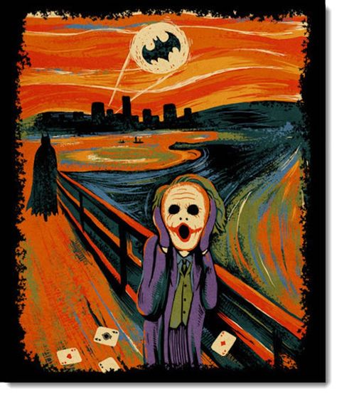 The Scream Painting Gets Modernized by Contemporary Artists Screaming Painting, Skeletor Quotes, Le Cri Munch, Scream Parody, Skeletor Heman, Scream Art, Morning Art, Arte Nerd, Space Ghost