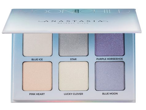 Anastasia Moonchild & Sweets Glow Kits for Fall 2016 Anastasia Beverly Hills Highlighter, Anastasia Beverly Hills Moonchild, Anastasia Beverly Hills Glow Kit, Anastasia Glow Kit, Best Highlighter, Metallic Powder, Anastasia Beverly Hills Makeup, Glow Kit, Powder Highlighter