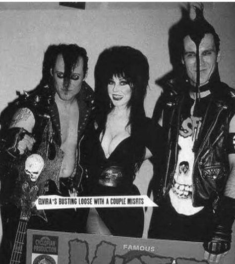 Elvira Doyle Wolfgang Von Frankenstein, Jerry Only, Glenn Danzig Misfits, Samhain Danzig, Misfits Band, Danzig Misfits, Glenn Danzig, Cassandra Peterson, Elvira Mistress Of The Dark