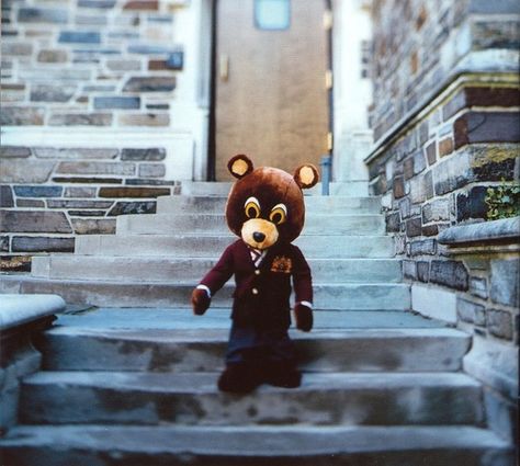 Kanye Bear, Kanye West Bear, Kanye West Wallpaper, Late Registration, Rapper Wallpaper Iphone, Bear Mascot, Gay Fish, Arte Hip Hop, West Art