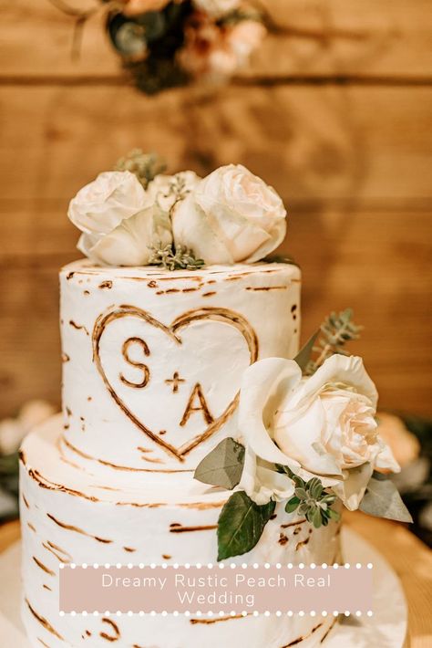 Rustic Peach Wedding, Rustic Antler Wedding, Jessica Cruz, Wedding Venues In Florida, Calamigos Ranch Wedding, Antler Wedding, Floral Cake Topper, All Inclusive Wedding, Rustic Elegant Wedding