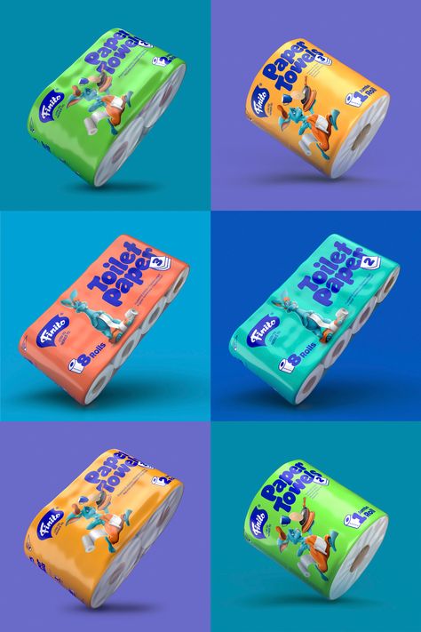 Household Packaging Design, Aura Branding, Detergent Design, Tissue Design, Detergent Packaging, Tissue Packaging, Branded Tissue Paper, Digital Visual, Flexible Packaging