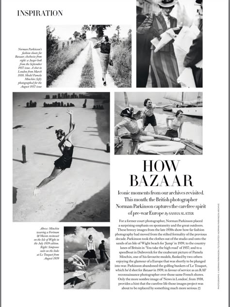 Magazine Layouts Editorial, Magazine Photo Collage Layout, Harpers Bazaar Layout, Fashion Magazine Layout Design Editorial, Bazaar Magazine Layout, Magazine Pages Aesthetic, Magazine Layout Design Inspiration, Harpers Bazaar Editorial, Vogue Layout