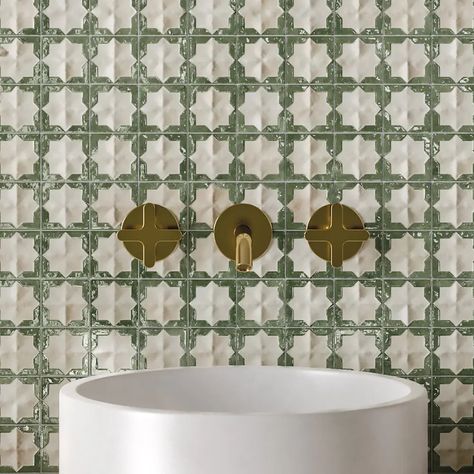 Sultana Celeste Green Porcelain Tile 12x22