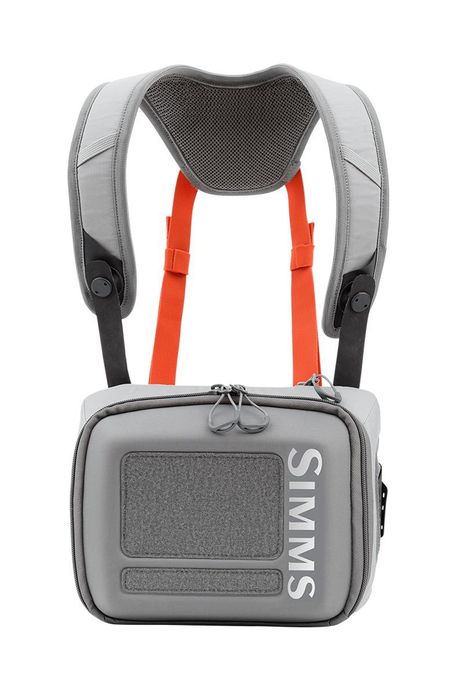 Cyberpunk Accessories, Travel Backpack Essentials, Simms Fishing, Backpack Inspiration, Galaxy Backpack, Fly Fishing Accessories, Fishing Backpack, Fishing Vest, Chest Pack