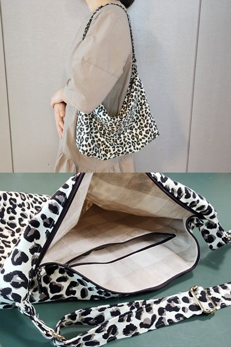 You can easily make a shoulder bag without interfacing ✨ sling bag Bags Sewing, Tote Bags Sewing, Sewing Bag, Diy Bag, Sewing Tutorials, Sling Bag, Tote Bags, Tote Bag, Shoulder Bag