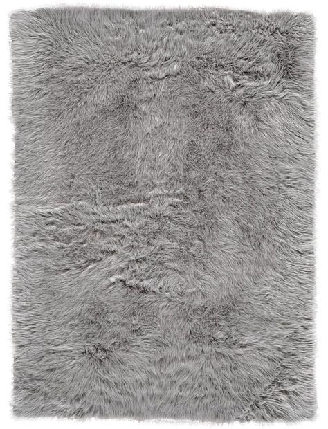 Linden Faux Fur Gray Area Rug Grey Fluffy Carpet, Faux Fur Area Rug, Kitchen Carpet Runner, Winter Rug, Dry Carpet Cleaning, Dark Carpet, Red Carpet Runner, Hallway Carpet Runners, Carpet Trends