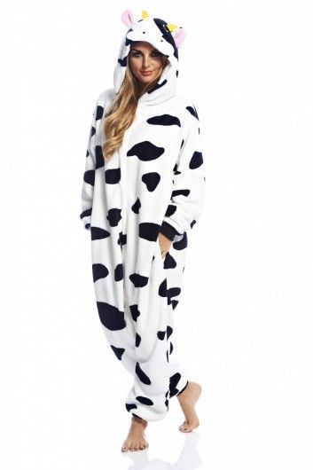 Cow Onesie, Cow Outfits, Costume Carnaval, Cow Costume, Cute Onesies, Animal Onesie, Couples Halloween, A Cow, Adult Halloween Costumes