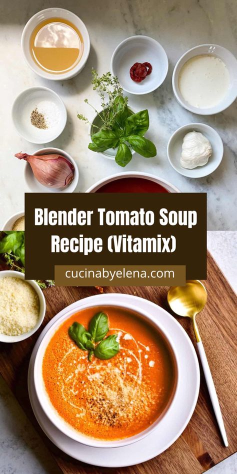 Blender Tomato Soup, Vitamix Tomato Soup, Tomato Soup Recipe Easy, Easy Tomato Soup Recipe, Soup Recipe Easy, Ragu Recipe, Tomato Soup Homemade, Tomato Soup Recipe, Hair Man