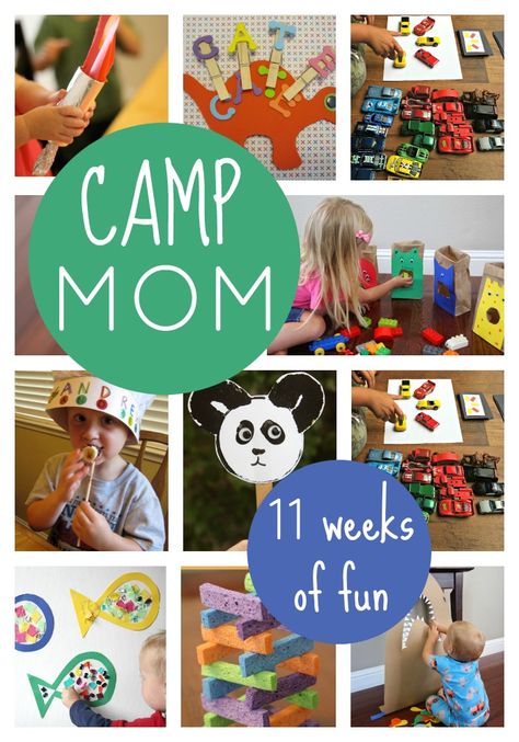 Toddler Approved!: Camp Mom: Host your own Summer Camp At Home. Here are 11 fun themes along with activities to try. Diy Summer Camp, Camping Ideas For Couples, Summer Camp At Home, Camp At Home, Grandma Camp, Cousin Camp, Camping Snacks, Summer Camp Ideas, Retro Camping